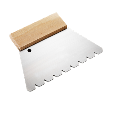 Zahnspachtel 180x150 mm 1000G (B10)